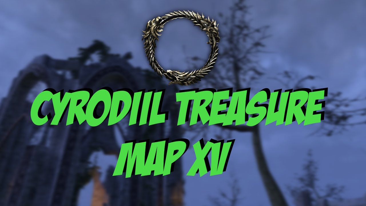 [ESO] Elder Scrolls Online Cyrodiil Treasure Map XV(15) Location YouTube