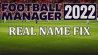 Football Manager 2022 - Real name fix, including Juventus | FM22 licensing fix for PC and Mac