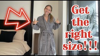 Soft Spa Robe Review And Sizing Info Must See Before Buying