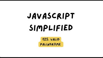Mastering Palindromes: Valid Palindrome | Leetcode Coding Problem