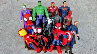 SPIDERMAN vs HULK vs VENOM AVENGERS CAPTAIN AMERICA CARTOON, IRONMAN, BATMAN,THOR AVENGERS ASSEMBLE!