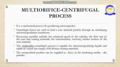 Methods of microencapsulation  Part II