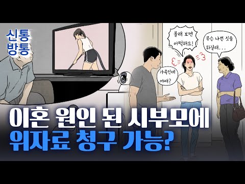 [신통방통] 몰래 홈캠으로 보고 잔소리··· 선 넘는 시부모는 이혼 사유?