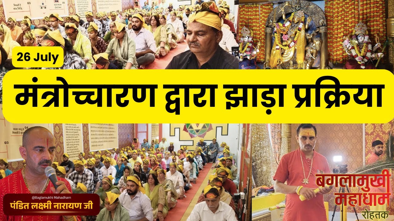 📿 माँ बगलामुखी महाधाम पर लगे 4 दिव्य झाड़ों की अनुपम झलक 📿 26 July | Baglamukhi Mahadham 