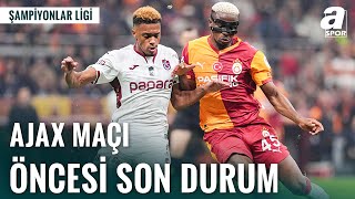Galatasarayın Ajax Maçındaki Eksikleri Kimler? Kaya Temel Gelişmeleri Açıkladı Resimi