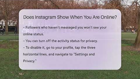 Does Instagram Show When You Are Online? - Everyday-Networking