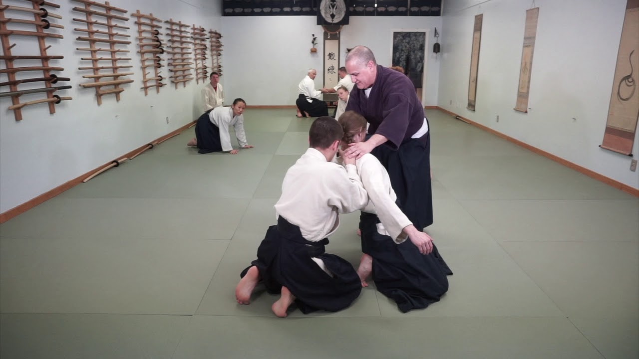Aikido: Irimi Nage Tenkan Kuzushi Details II