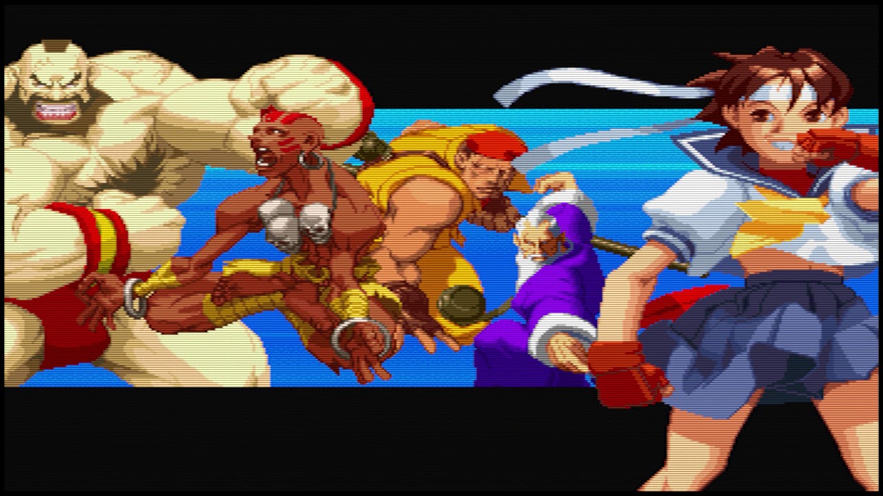 Sf2 Alpha Street Fighter Alpha 2 - Intro 1440p - SEGA SATURN - YouTube