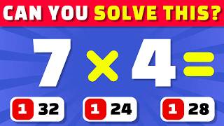 Can You Pass This Maths Quiz...? ➗✖️🧠 | Easy, Medium, Hard | QuizArena