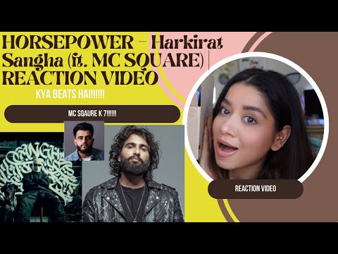 HORSEPOWER- HARKIRAT SANGHA (Ft. MC SQUARE) | WAZIR PATAR REACTION VIDEO @harkiratsangha
