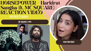HORSEPOWER- HARKIRAT SANGHA (Ft. MC SQUARE) | WAZIR PATAR REACTION VIDEO @harkiratsangha
