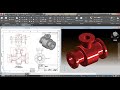 Unequal Tee Pipe Fitting ✐ AutoCad 3D ✐ Mechanical Exercise