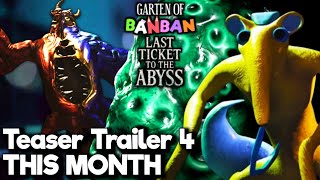 Garten of Banban 9 Teaser Trailer 4 Finally this MONTH