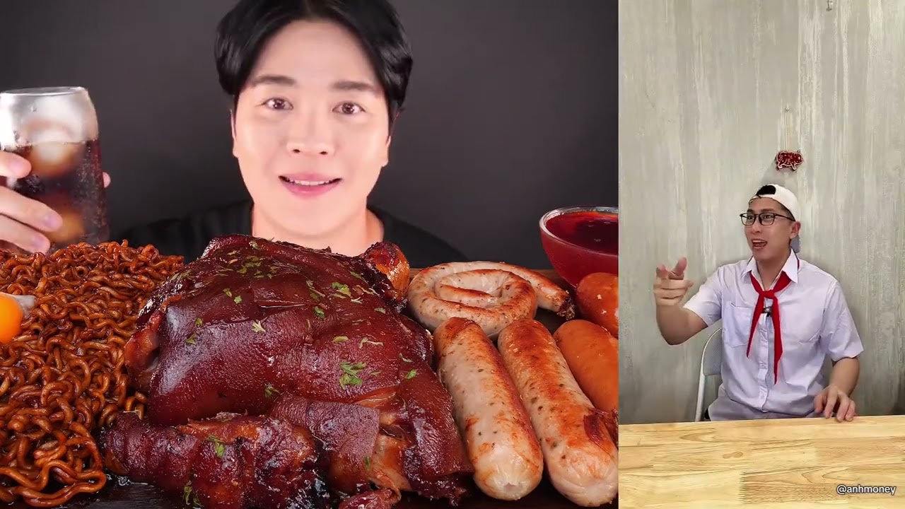 Video Ngắn (anhmoney) Và Mukbang (Chihun ASMR 치훈)
