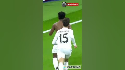Endrick brilha na vitória do real Madrid