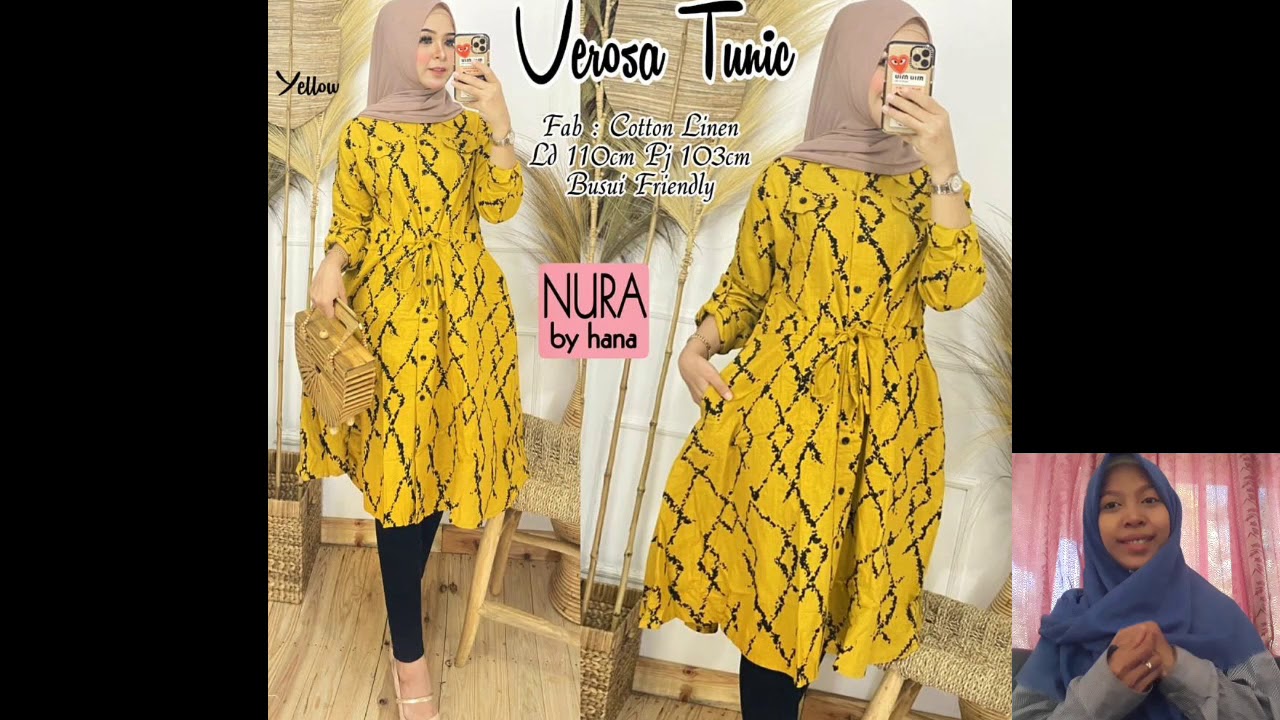 +-45 MODEL TUNIK  UPDATE TERBARU 2020 CANTIK