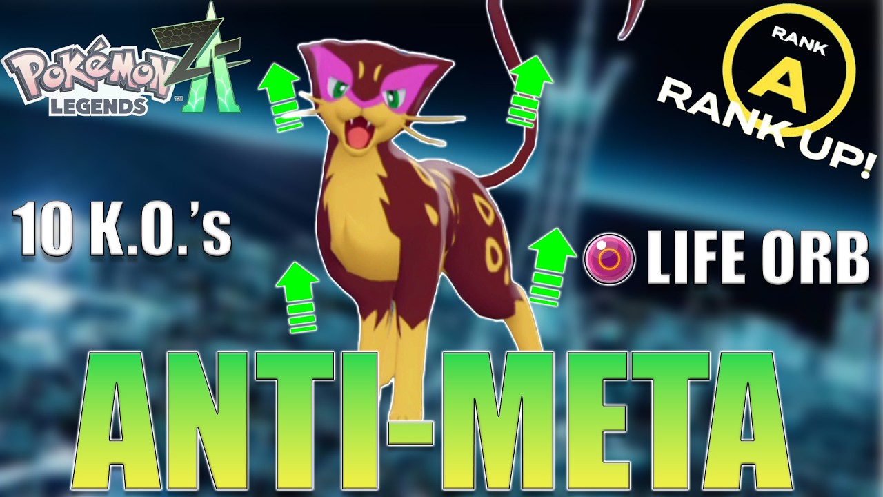 Life Orb Liepard Is No Joke!