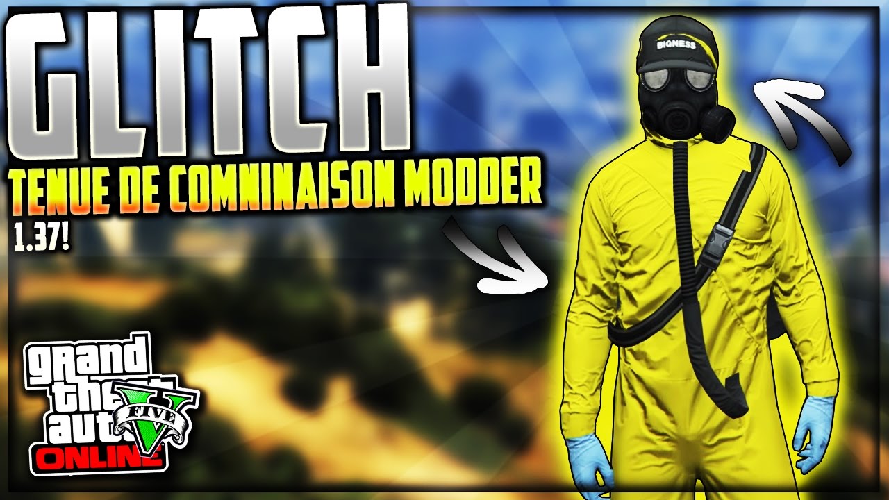 GTA 5 Online | AVOIR UNE TENUE DE COMBINAISON MODDER ! 1.37 ! - YouTube