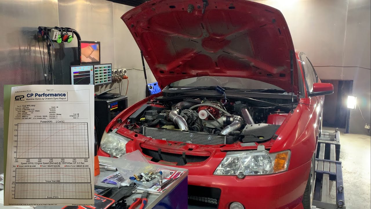 Cammed Intercooled l67 Dyno Run