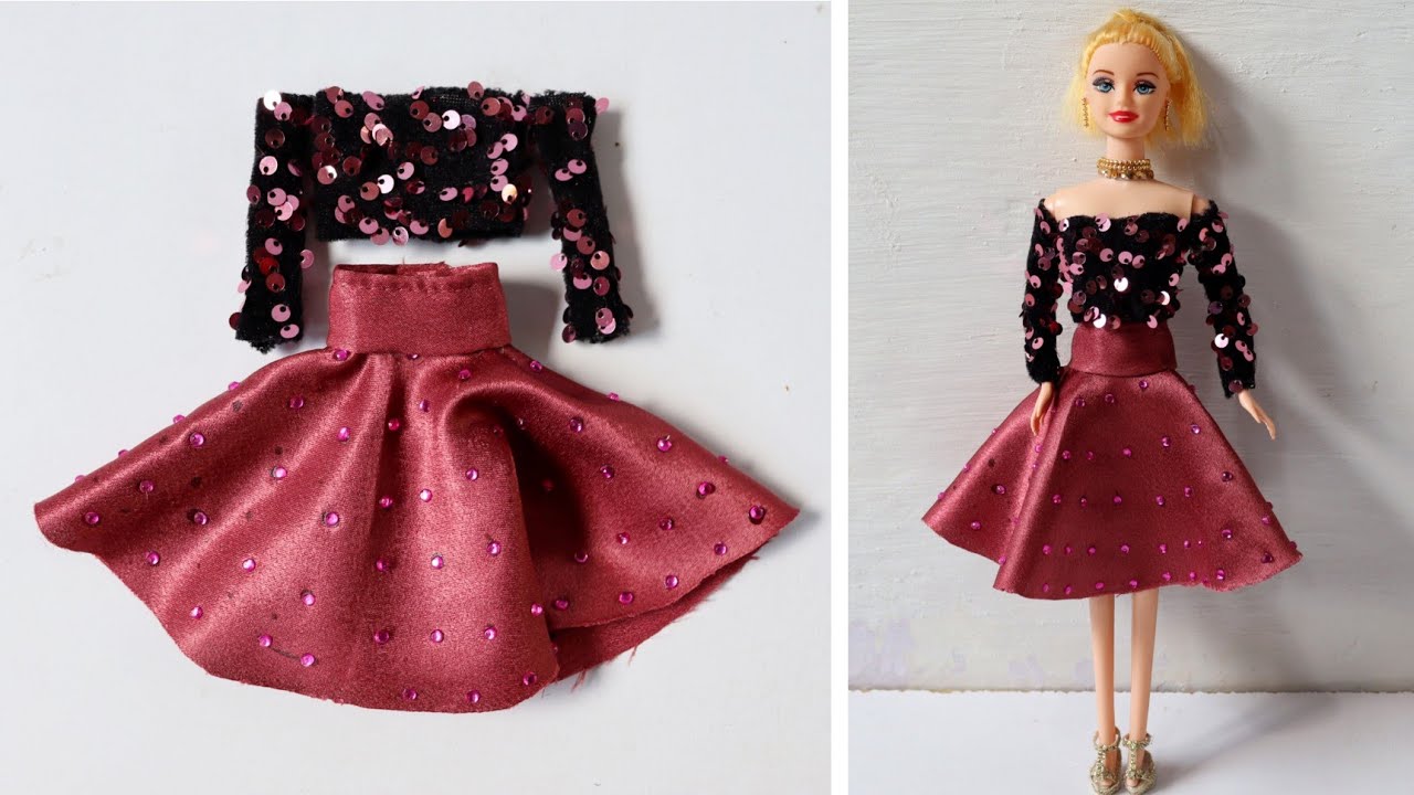 Barbie Doll Dresses DIY Barbie Doll Dress Making Your Own Outfits
