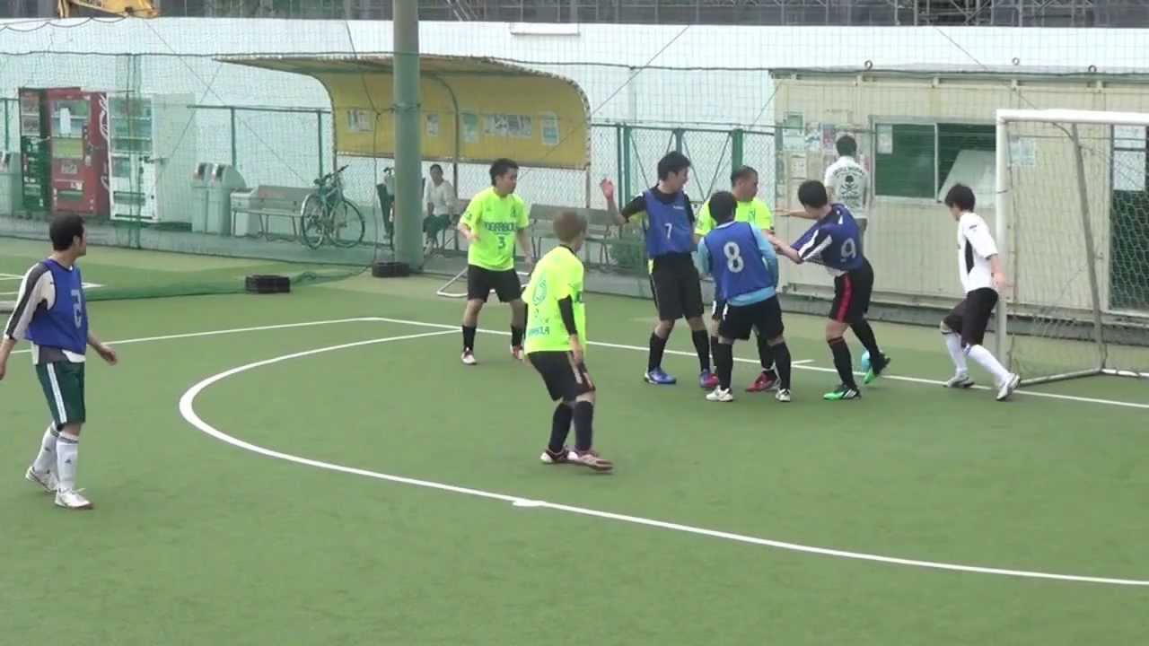 Futsal Game フットサル試合動画映像tcb Vs Bebe7011 13 6 16 Youtube