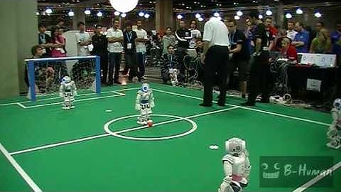 B-Human - UPennalizers (RoboCup 2010, SPL, Quarter Final) - First Half - Part I