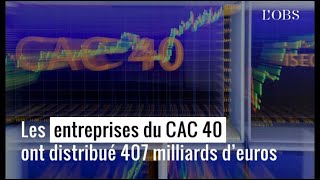 Les entreprises françaises du CAC 40, championnes du monde des dividendes