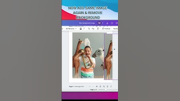 How to Blur Image background in #canva #canvatutorial #canvadesign #blurbackground