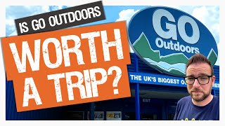 Go Outdoors tour! Should you buy your wild camping gear from store or online? 🛒