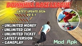 Downhill Race League Mod Apk v0.5.1 TERBARU | Unlimited Money Unlimited Gem | Latest Update screenshot 4