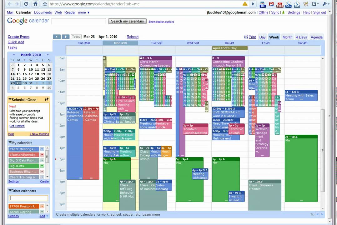 Google Calendar Setting Appointments, Scheduling, Sharing YouTube