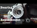 How to replace front wheel bearing