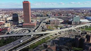I love Buffalo Aerial Drone Video - Seneca One Tower!