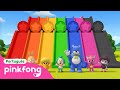 Escorregadores Coloridos | Canção de Cores | Pinkfong, Bebê Tubarão! Canções para Crianças