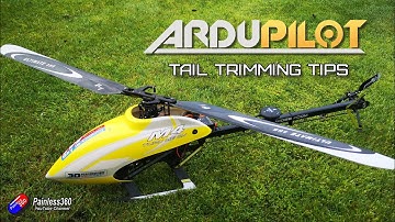 Snelle tip voor ArduPilot-helikopter: trimmen van de staartservo