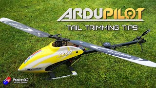 ArduPilot Helicopter Quick Tip: Tail Servo Trimming