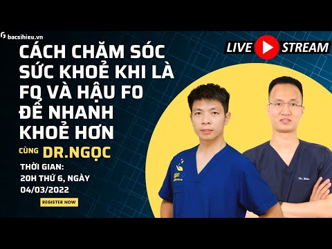 Hướng dẫn chăm sóc tại nhà khi mắc COVID – tập thở .. Cùng Dr Ngọc