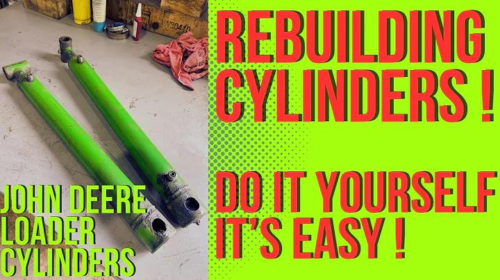 Renovering av John Deere Cylinder - Glandtätning
