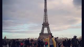 Cutting Shapes in Paris, La Tour Eiffel, Song: Planets by Felon 💃🏽