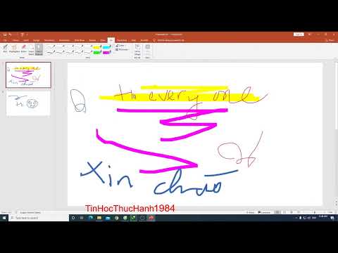Tab Draw in Office Powerpoint 2016