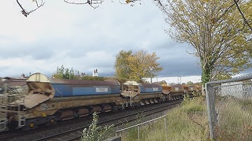 GBRF Class 66 passes Northallerton (4/11/25)