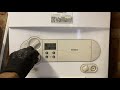 Flow Temp - How to adjust the flow temp for vaillant ecotec pre 2012 from 75 degrees to 65 degrees.