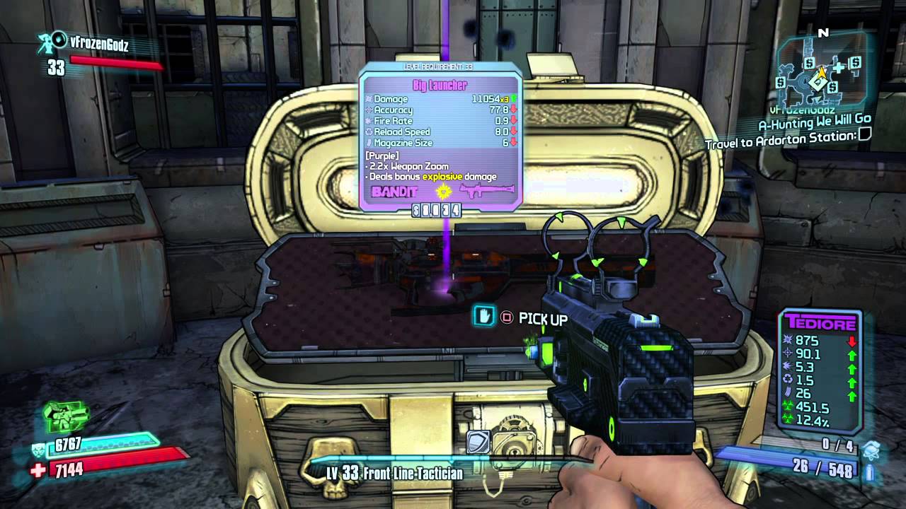Borderlands 2 - Golden Chest 10 key Unboxing (Blake's POV) - YouTube