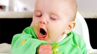 Funny Baby Reaction To Vegetables