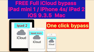 Free iCloud Bypass 2025 A5 devices | iPad 2, iPad Mini & iPhone 4s (mac os)