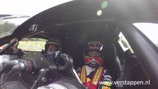Max Verstappen takes Jos around Spa-Francorchamps in the Renault R.S. 01, 30/05/2015