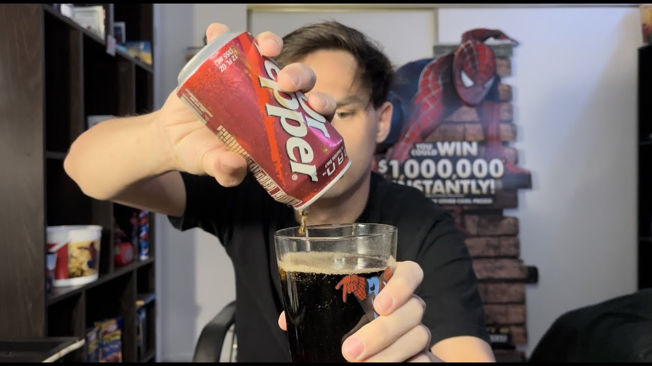 I DRANK A 20 YEAR OLD DR PEPPER FROM SPIDER-MAN (2002) (SUCCESS 