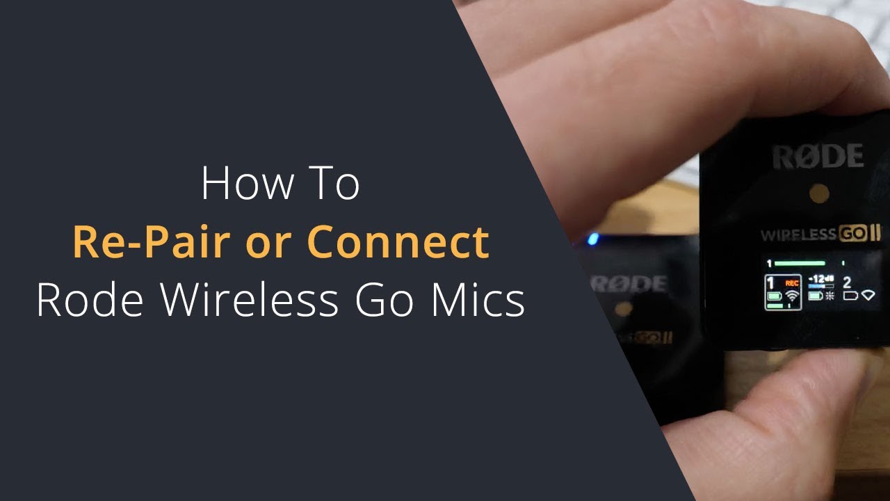 Rode Wireless Go Mics Not Connecting