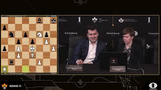 Post-game Press Conference with Ian Nepomniachtchi | Round 11 | FIDE Candidates