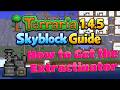 Terraria 1.4.5 Skyblock Guide / How to get the Extractinator